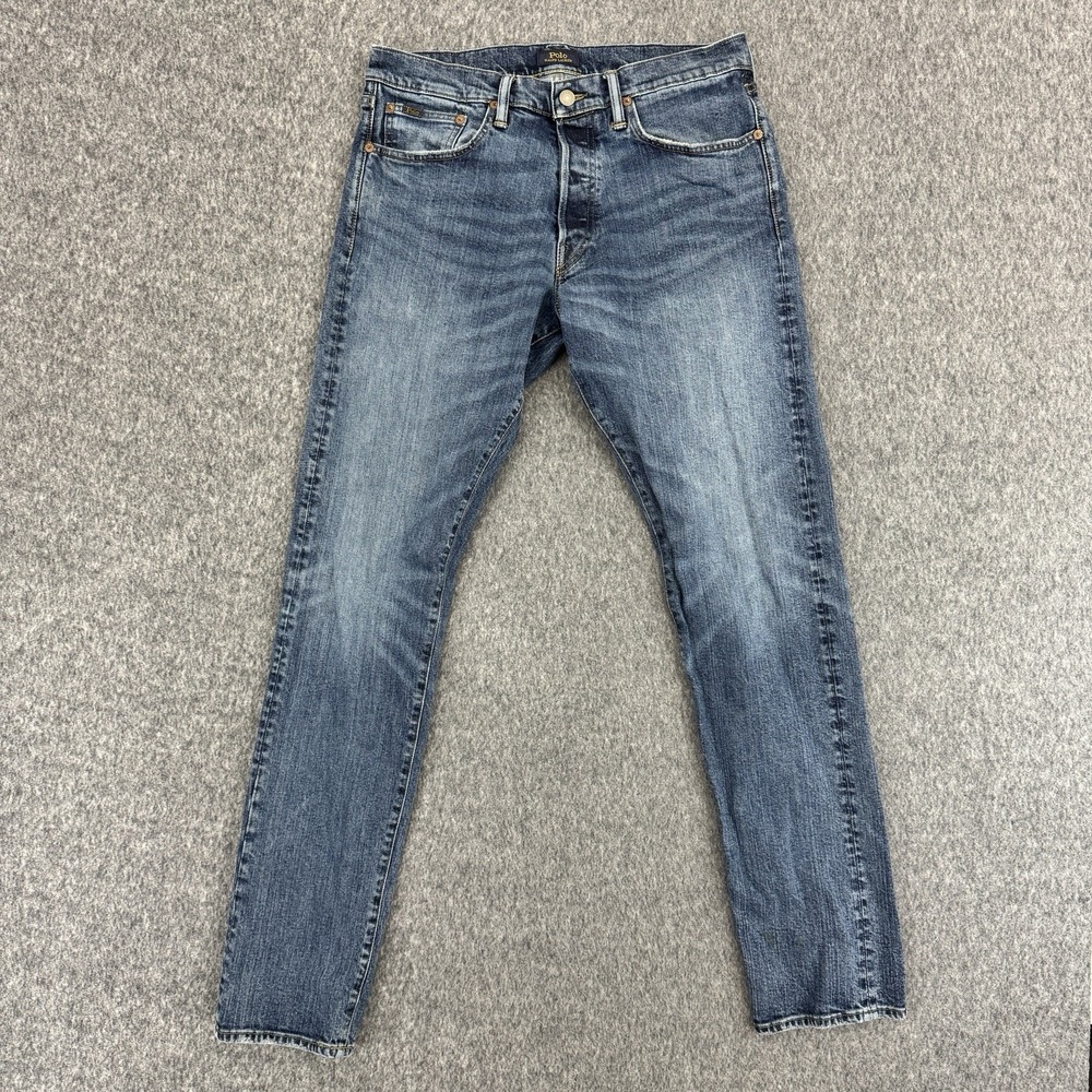 Polo Ralph Lauren Sullivan Slim Stretch Blue Men's Jeans 32x34
